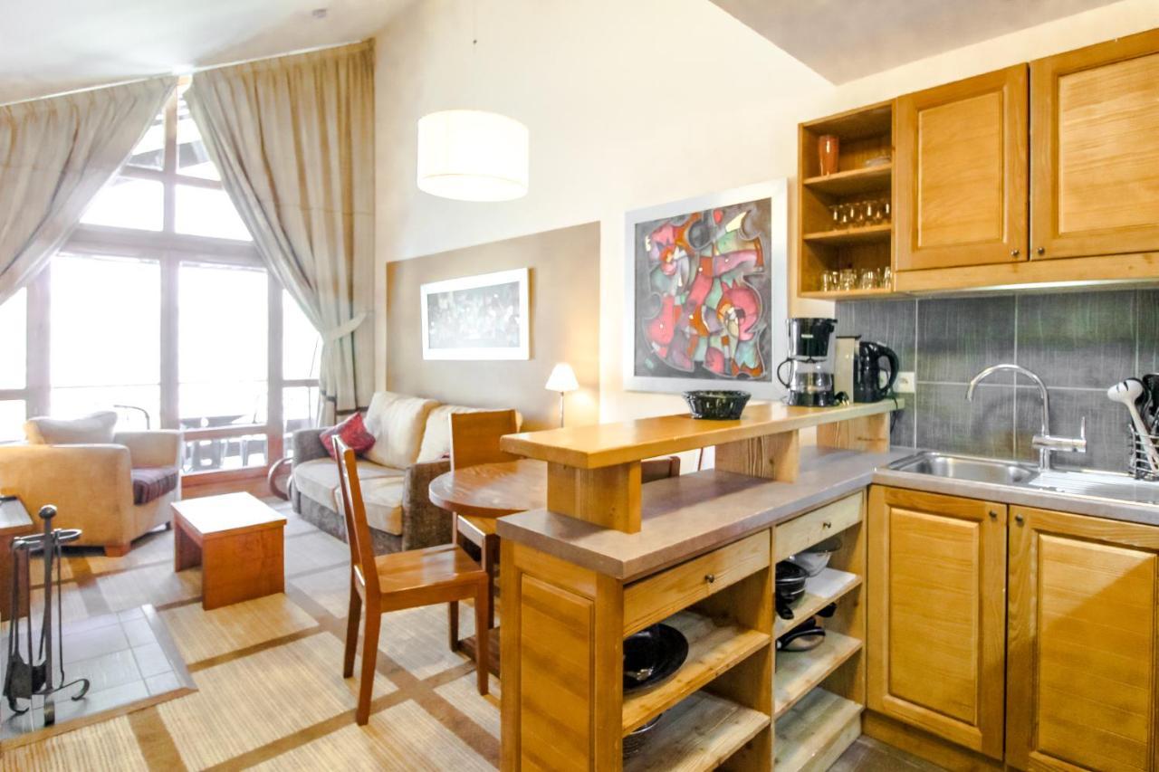Les Terrasses D'Eos, 1-Bed Apartment With Fireplace, Ski In, Ski Out فلين المظهر الخارجي الصورة