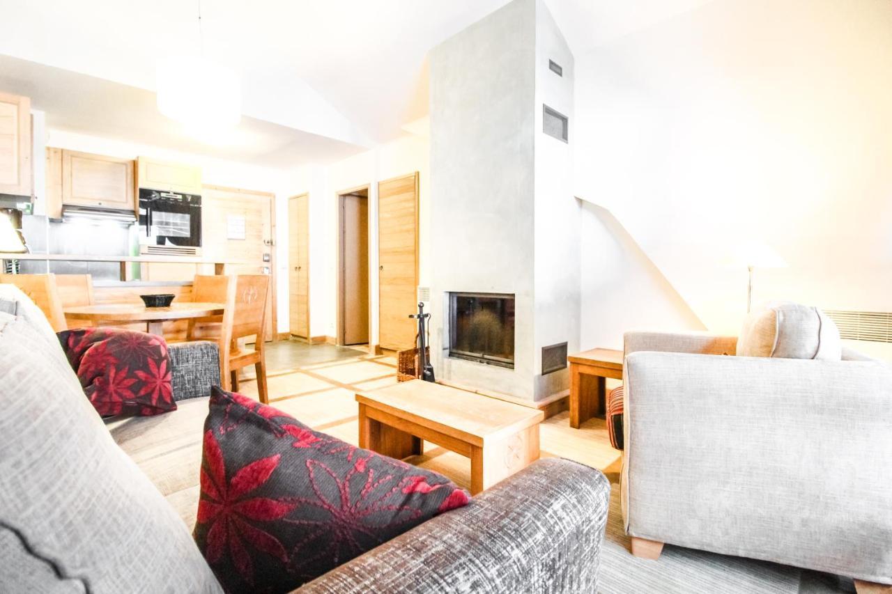 Les Terrasses D'Eos, 1-Bed Apartment With Fireplace, Ski In, Ski Out فلين المظهر الخارجي الصورة