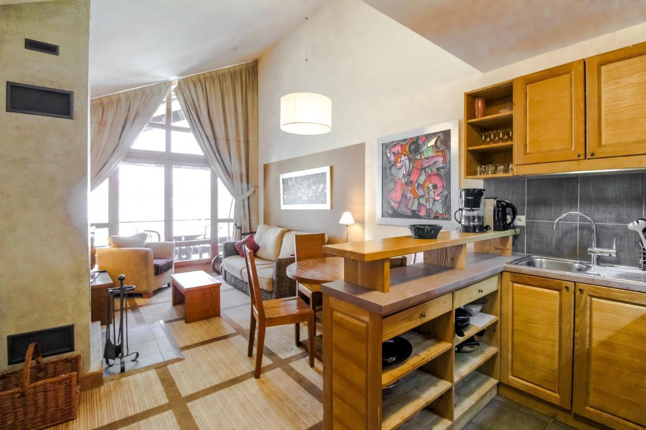 Les Terrasses D'Eos, 1-Bed Apartment With Fireplace, Ski In, Ski Out فلين المظهر الخارجي الصورة