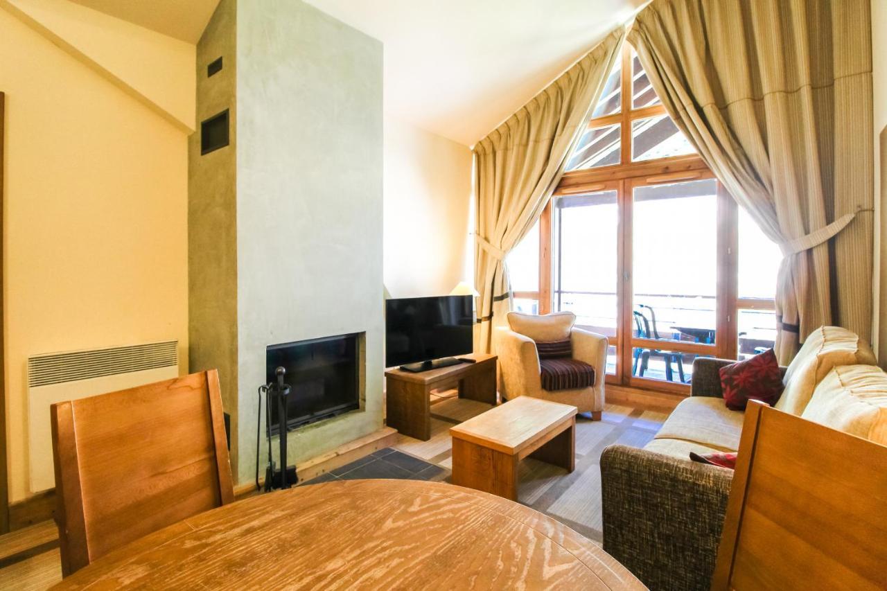Les Terrasses D'Eos, 1-Bed Apartment With Fireplace, Ski In, Ski Out فلين المظهر الخارجي الصورة