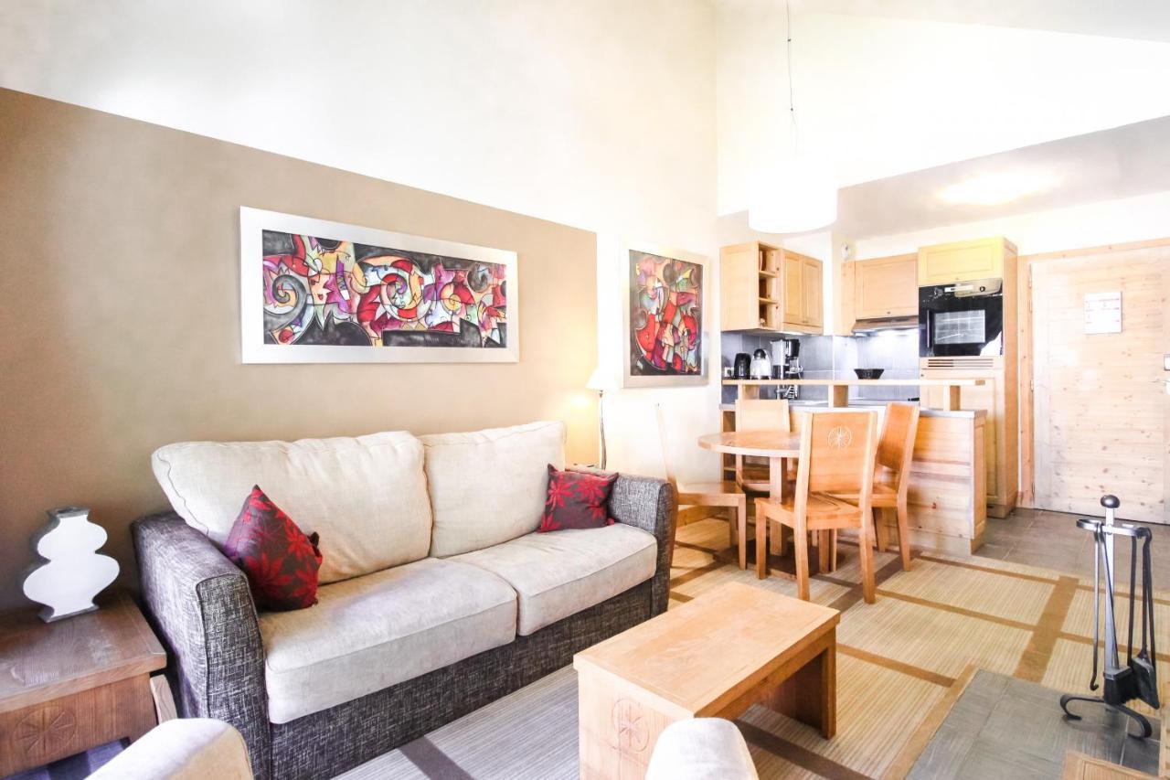 Les Terrasses D'Eos, 1-Bed Apartment With Fireplace, Ski In, Ski Out فلين المظهر الخارجي الصورة