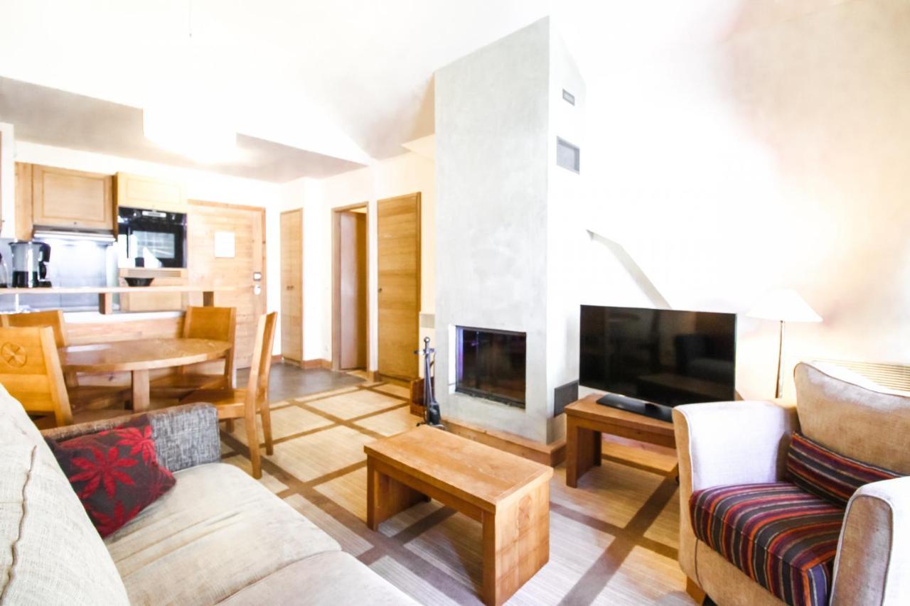Les Terrasses D'Eos, 1-Bed Apartment With Fireplace, Ski In, Ski Out فلين المظهر الخارجي الصورة